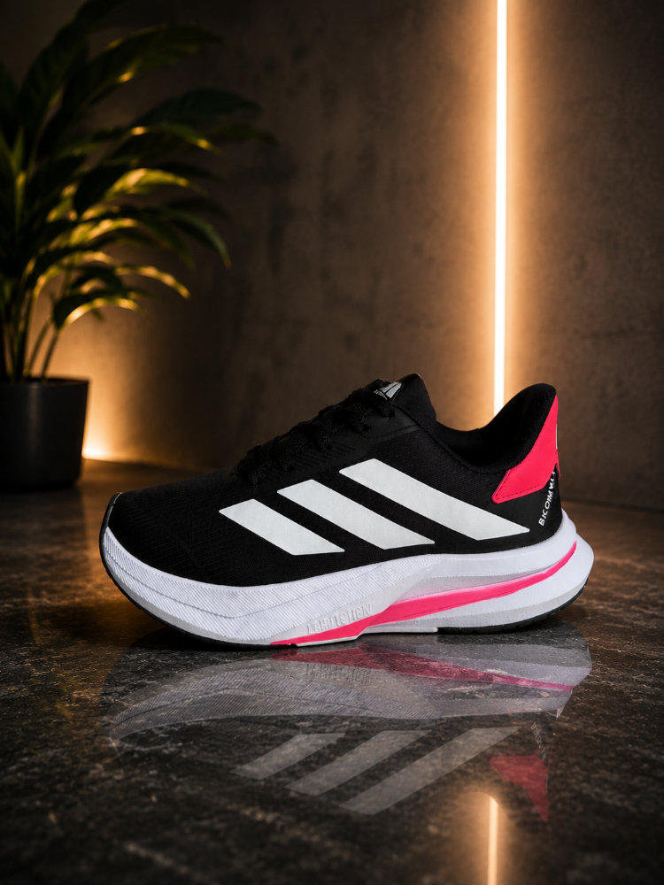 adidas duramo SL2 preto pink caixa baixa