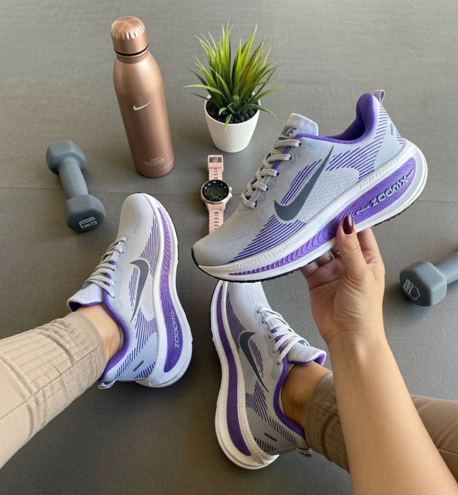 nike zoomx cinza uva saco baixa