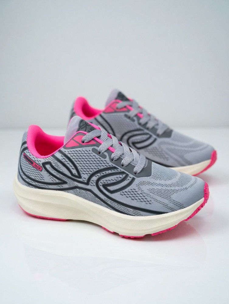 olympikus corre max cinza pink saco baixa