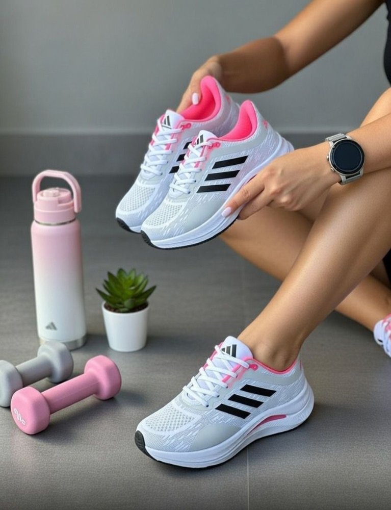 adidas slin branco pink saco baixa