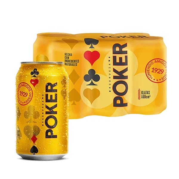 SIXPACK POKER 330 ML X 6