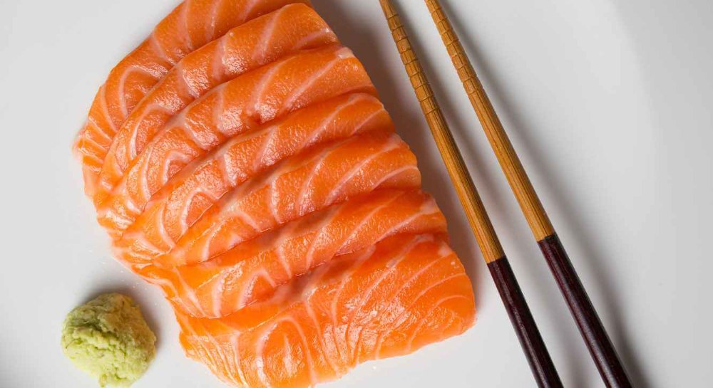 Sashimi Salmão  Bandeja c/250g