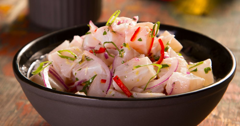 Ceviche de Tilápia Bandeja c/250g