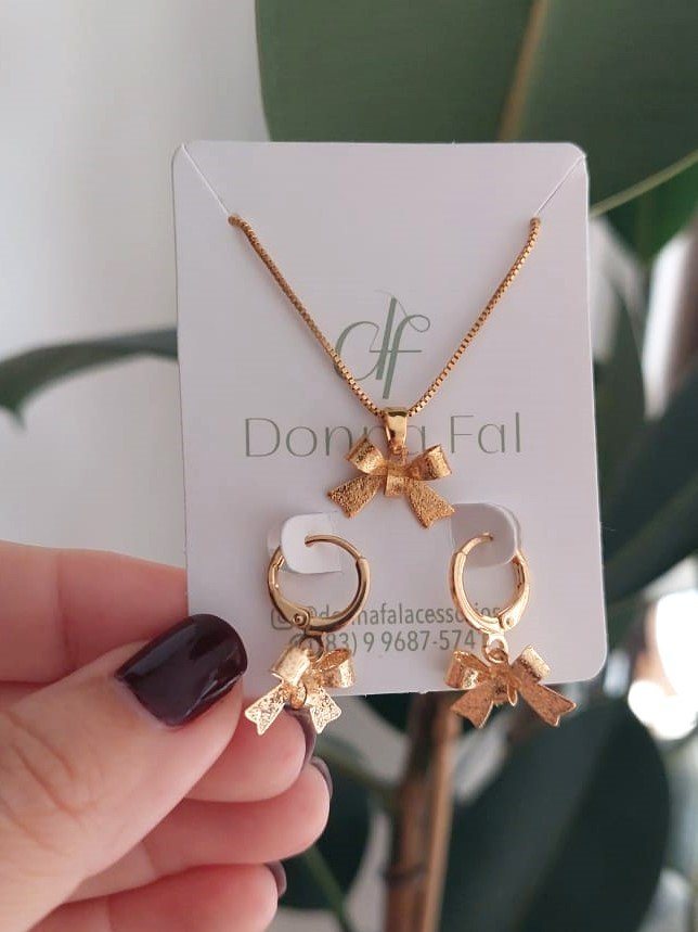 Conjunto laço donna fal