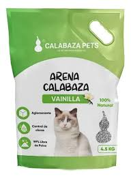 Arena Calabaza Vainilla 4.5 KL
