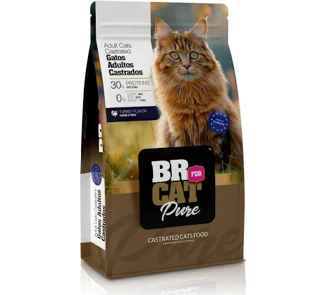 Br For Cat Gatos Adultos Castrados Pavo
