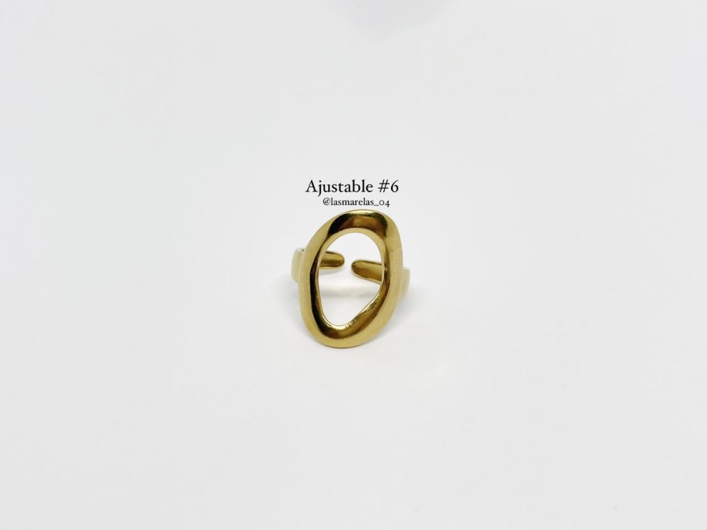 Anillo # 7 Ovalado