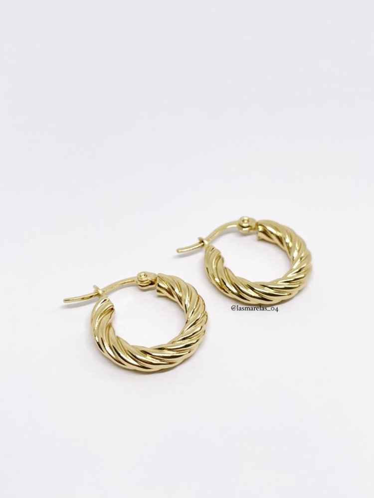 Argollas redondas laso grande N° 10 - Acero Inoxidable