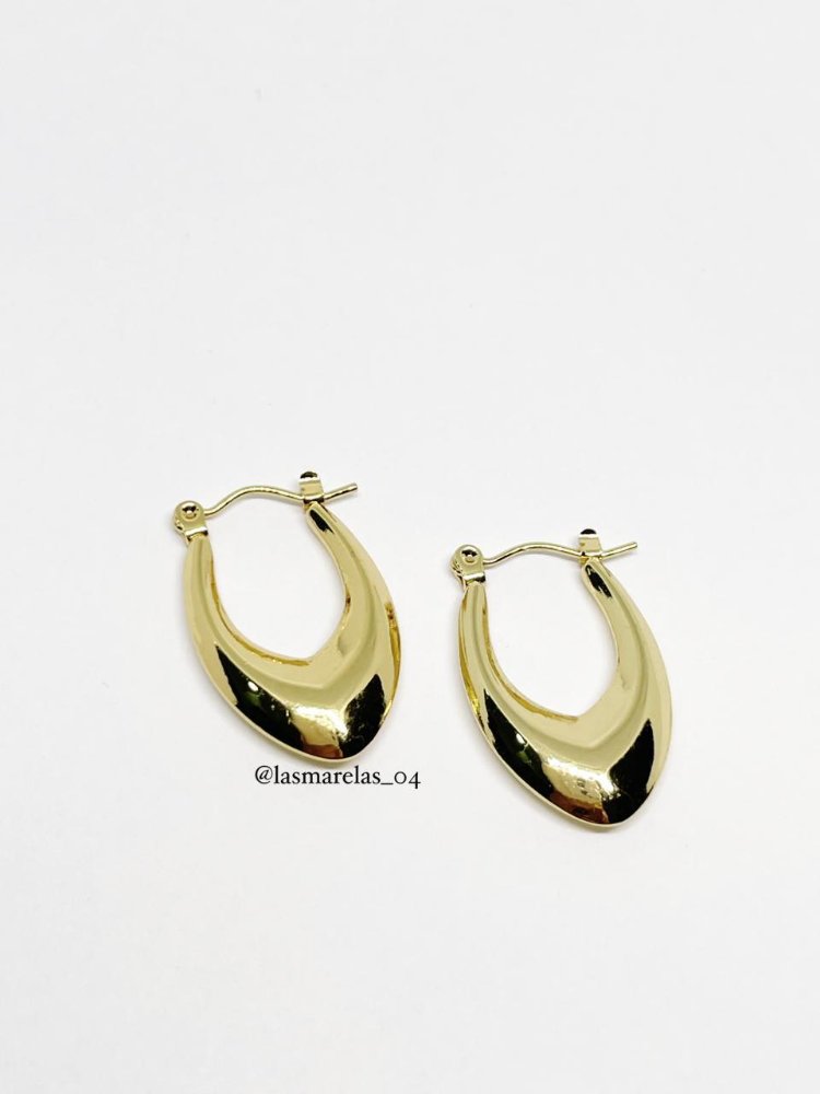 Argollas ovaladas planas N° 18 - Acero Inoxidable