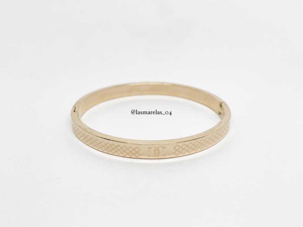 Pulsera delgadas en color plateado & dorado