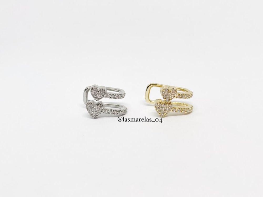 Ear cuff N° 5 - Laminado de Oro