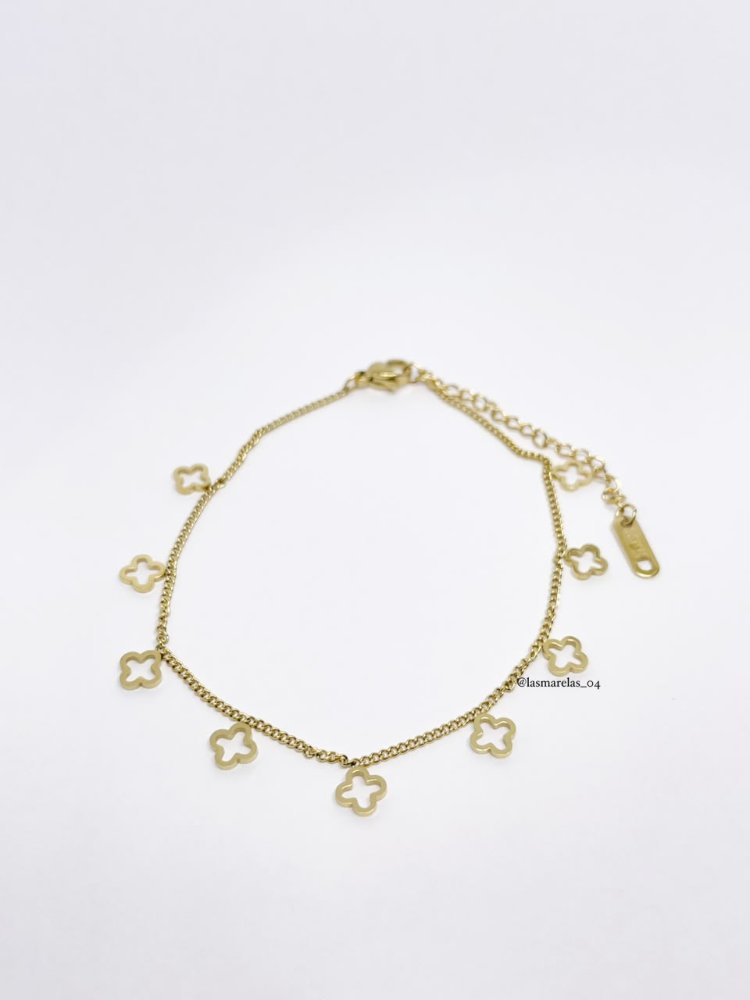Pulsera de flores