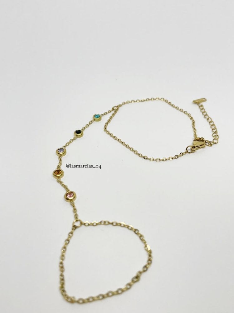 Pulsera cadena de mano