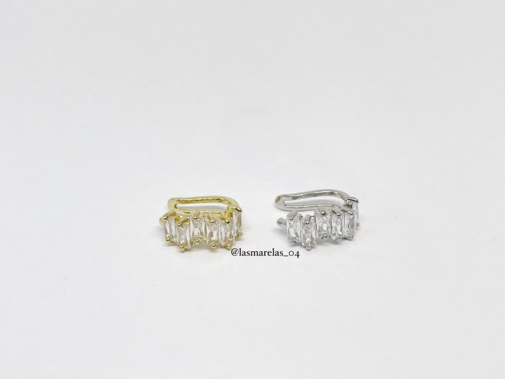 Ear cuff N° 3 - Laminado de Oro