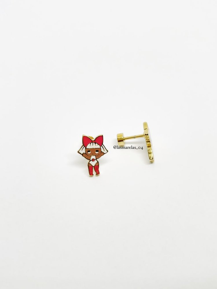 Aritos de tapon de rosca N° 3