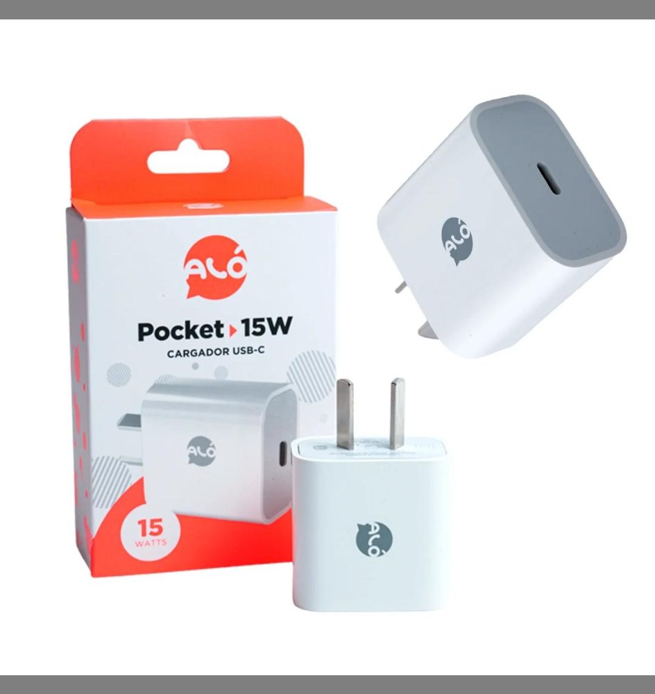 Cargador alo 15w tipo c