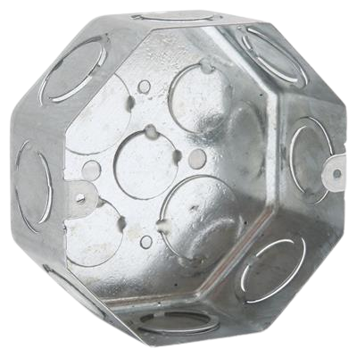 Caja octagonal Metal