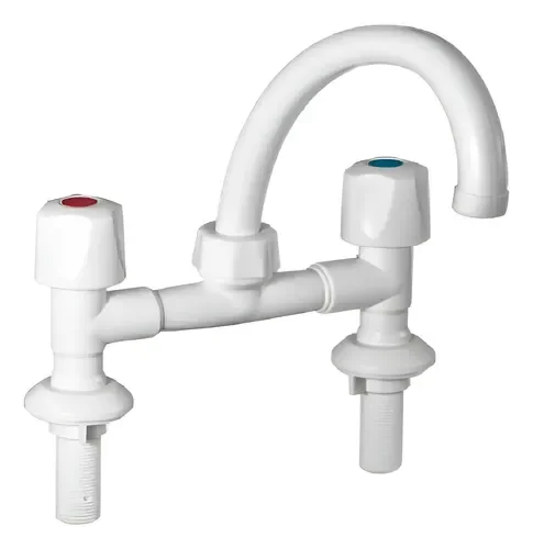 Canilla mescladora pvc para pared