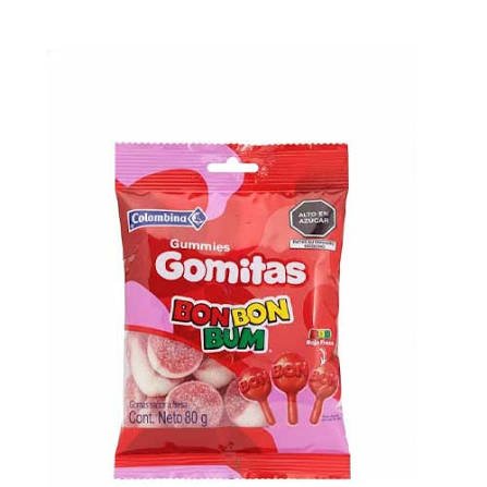 Gomitas bon bon bum 80g