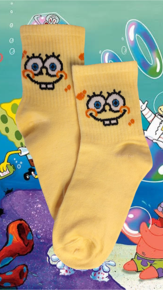 Calcetines tobilleros Bob Esponja