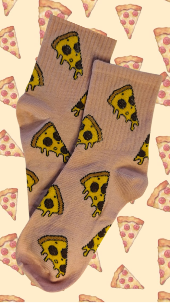 Calcetines largos Pizza
