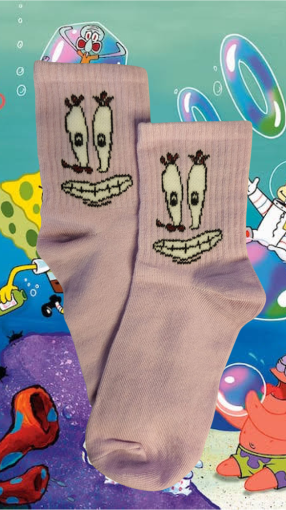 Calcetines tobilleros Señor Cangrejo