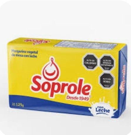 MARGARINA SOPROLE 125GR