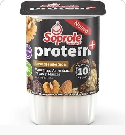 YOGHURT PROTEIN CON TROZOS FRUTOS SECOS 155GR