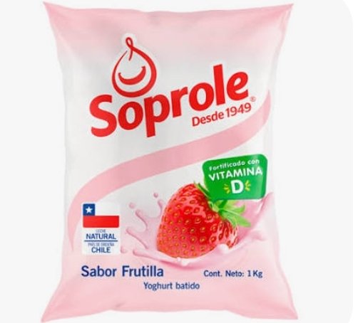 YOGHURT BATIDO FRUTILLA 1KG