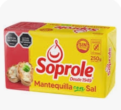MANTEQUILLA CON SAL 250GR SOPROLE