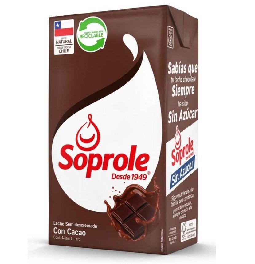 LECHE CHOCOLATE 1LT