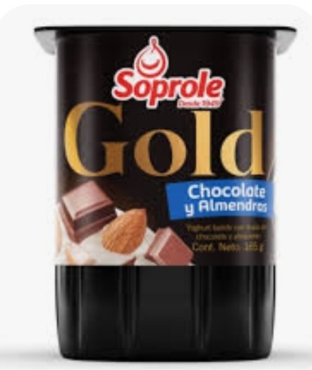 YOGHURT GOLD SOPROLE CHOCOLATE Y ALMENDRAS 155GR