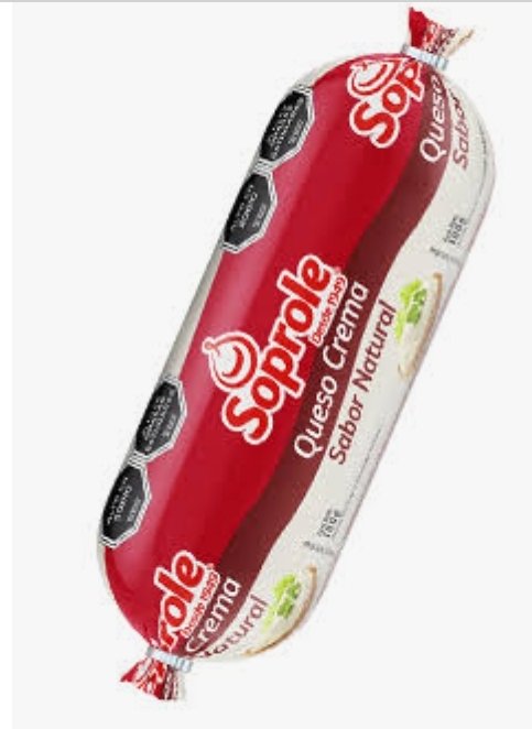 QUESO CREMA SOPROLE 100GR