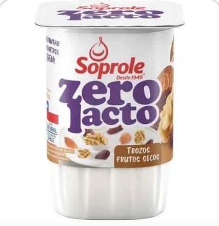YOGHURT ZEROLACTO SOPROLE FRUTOS SECOS 155GR