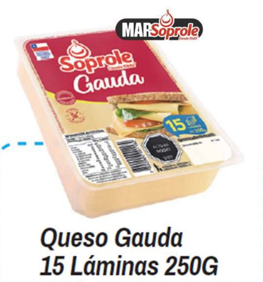QUESO LAMINADO GAUDA 250G