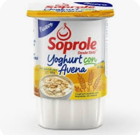 YOGHURT CON AVENA SOPROLE 155GR