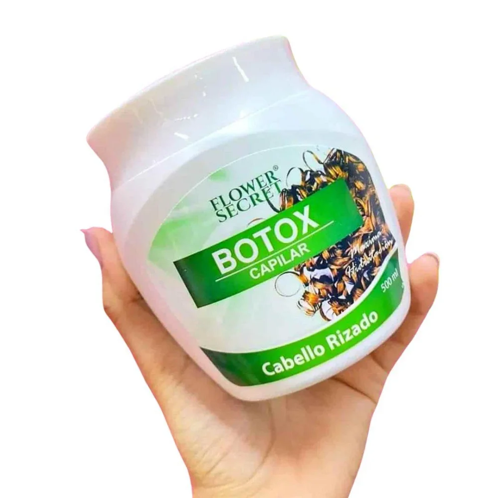 Botox Capilar Cabello Rizado Flower Secret
