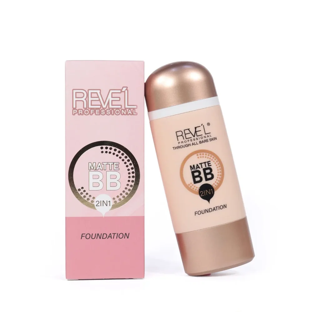 Base 2en1 Foundation Matte BB Revel