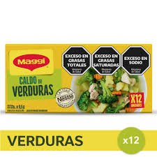 CALDO VERDURA CUBOS APTO VEGETARIANO MAG 3