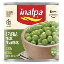 ARVEJAS SECAS REMOJADAS INALPA LATA
