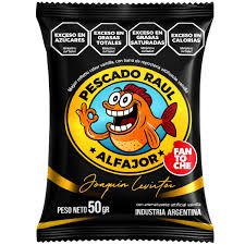 alfajor fantoche pescado Raul Negro