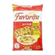 FIDEOS MOSTACHOL RAYADO FAVORITA X 500 G