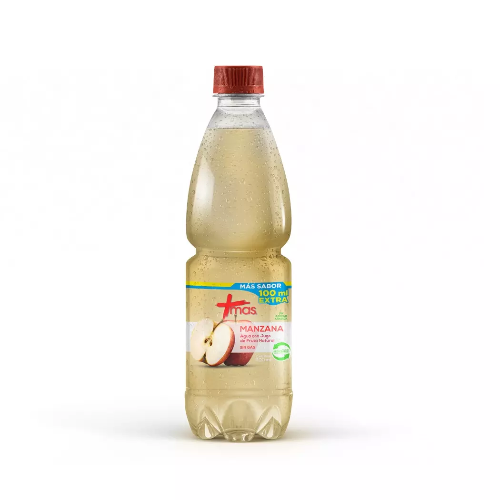 AGUA MAS MANZANA 600ML