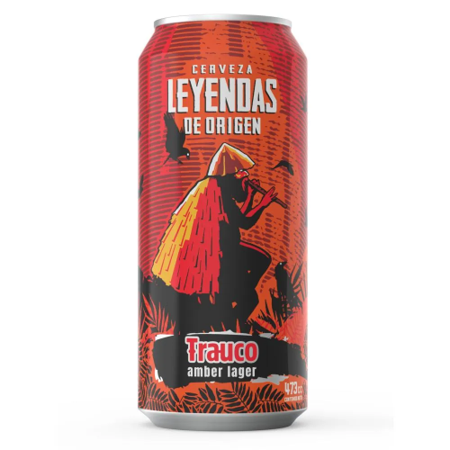 CERVEZAS LEYENDAS ORIGEN  TRAUCO 473CC