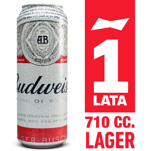 budweiser laton 710cc