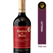 CASILLERO DEL DIABLO RESERVA ESPECIAL MERLOT 750CC