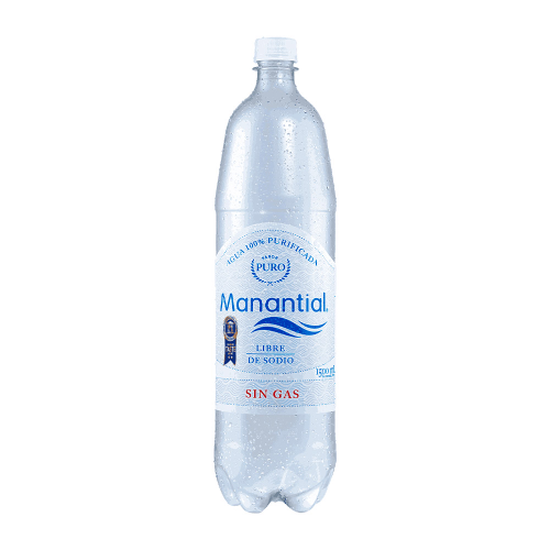 AGUA MANANTIAL SIN GAS 1500ML