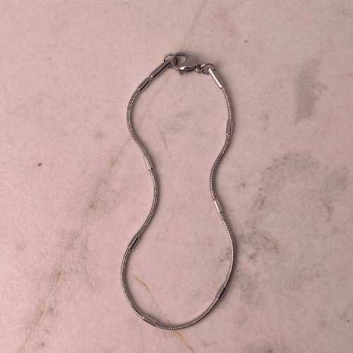 Pulsera colita de rata con barritas chicas