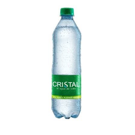 Agua Cristal con Gas