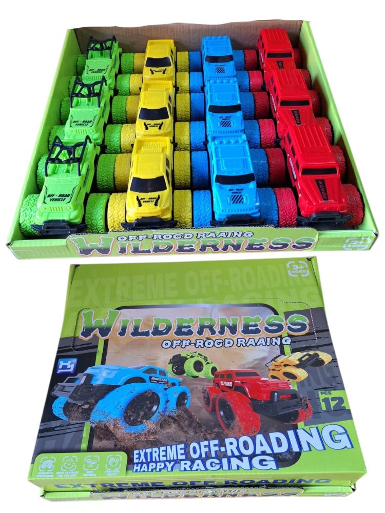 Caja de autitos off-road